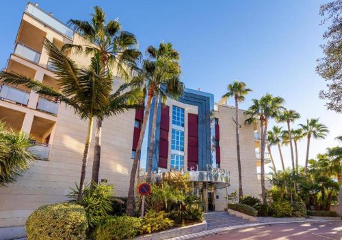 hotel voorkant denia