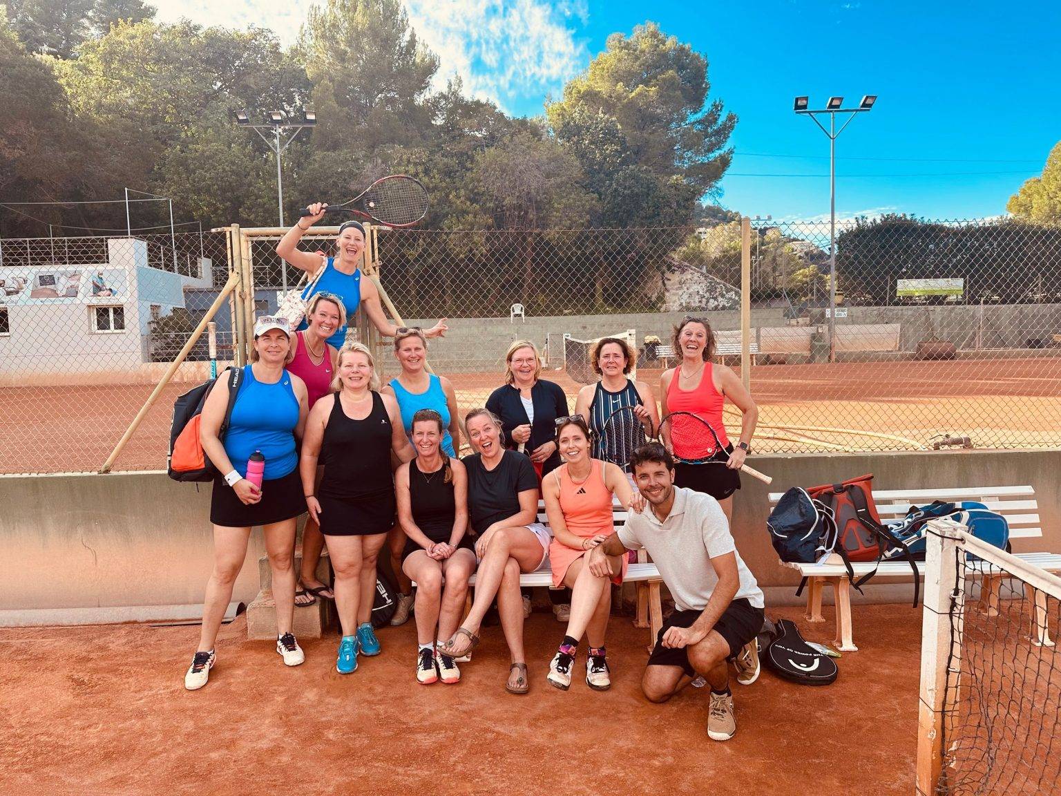 Tennis groep Denia