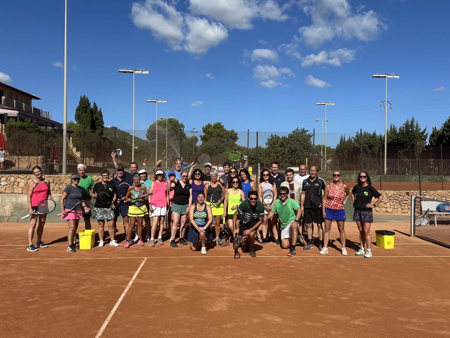 Groepsfoto Mallorca