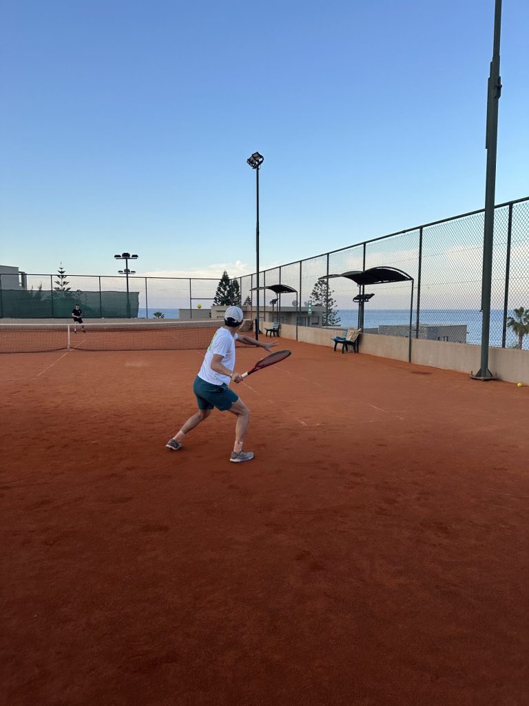 Actiefoto tennisreis Kreta