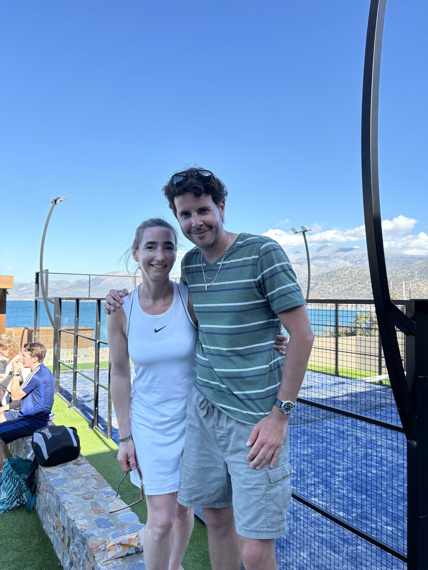 Padelmiddag op Kreta