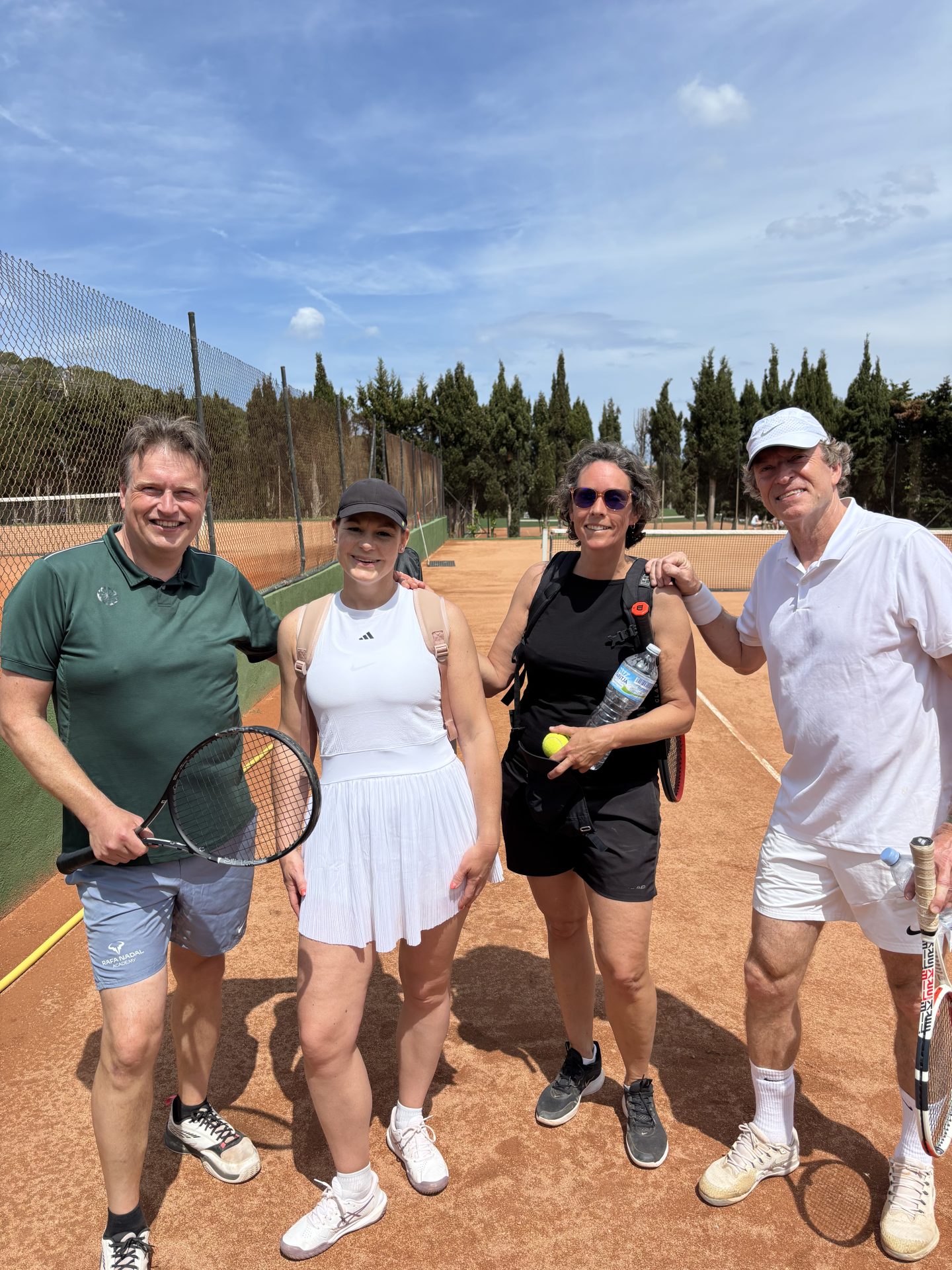 tennis trainingsgroep